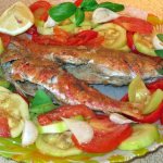 Red mullet in Alexandrian style