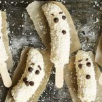 Блюда на Хэллоуин: Банановые привидения в шоколаде