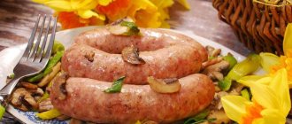 Homemade sausage: 10 step-by-step recipes