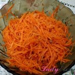 Homemade carrots in Korean photo recipe