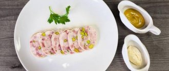 Chicken galantine - step-by-step cooking recipes
