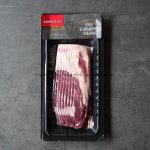 Sliced ​​beef bacon