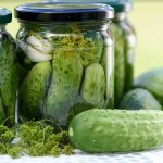 Crispy pickled cucumbers for the winter