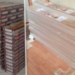 How to store laminate, storage conditions in winter in packaging