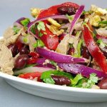 How to prepare Tbilisi salad according to a step-by-step recipe with photos