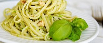 Как приготовить спагетти с соусом песто - несколько рекомендаций
