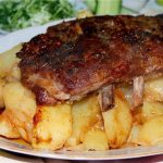 potatoes with ribs