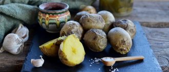 Potatoes in the microwave in their jackets. Quick recipe in a package 