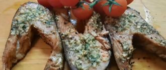 Chum salmon in the oven in creamy sauce - a simple and tasty recipe to make it juicy