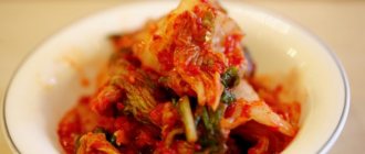 Korean cuisine: kimchi