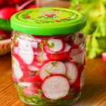 Pickled radishes for the winter