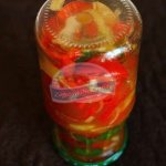 Marinated tomatoes with sweet peppers