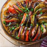 Step-by-step recipe for making ratatouille with photos