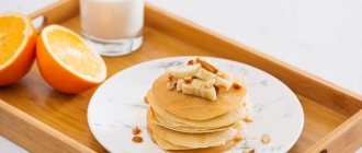 Simple banana pancakes: recipe with photos