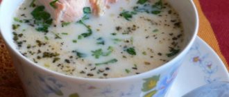 fish soup with cheese