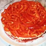 Салат «Красное море» - классический рецепт пошагово с фото