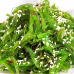 Salad with Chuka. Recipes with photos 