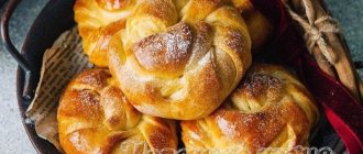 The most beautiful forms of yeast buns
