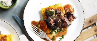 Beef cheeks. Cooking recipes from the chef 