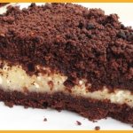 шоколадно-творожный торт