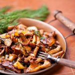 How long to fry chanterelles