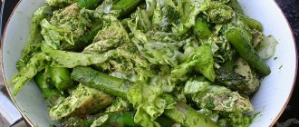 Asparagus salad Svetlana: benefits and harms
