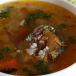 Herring soup