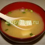 Суп кимчи с сыром фета