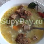 Homemade field soup