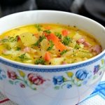 суп с плавлеными сырками рецепт