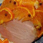 Свинина с апельсинами в духовке