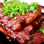 Pork ribs in a sleeve in the oven. Recipe with photo 