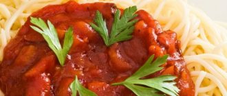 Томатный соус к макаронам из томатной пасты, помидор. Рецепт