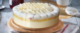 “Ice Cream” cake is a delicacy with the taste of ice cream. How to prepare the “Ice Cream” cake according to the classic recipe, with berries and nuts 