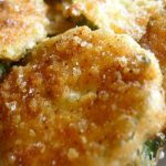 Fried cucumbers with flour and soy sauce